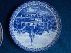 Delfts Blauw grote ophang/sta borden, Antiek en Kunst, Ophalen