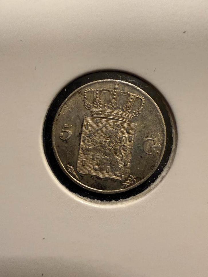 5 cent en 10 cent 1827 Willem I, Postzegels en Munten, Munten | Nederland, Setje, 10 cent, Koning Willem I, Zilver, Ophalen