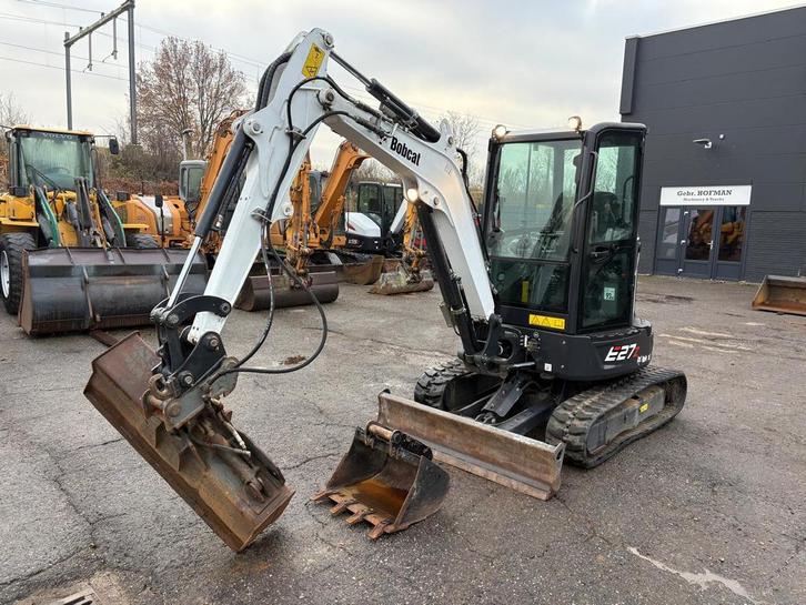 Bobcat E27z NIEUWSTAAT!! Minigraver TOP MACHINE!!! (2Stuks), Zakelijke goederen, Machines en Bouw | Kranen en Graafmachines, Graafmachine