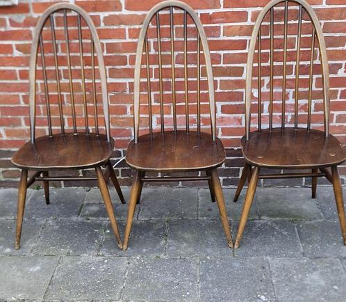 Ercolani Dining Chairs (3 STUKS), Huis en Inrichting, Stoelen, Gebruikt, Drie, Hout, Bruin, Ophalen