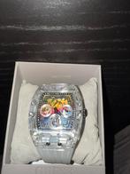 Guess horloge, Sieraden, Tassen en Uiterlijk, Horloges | Heren, Ophalen of Verzenden, Zo goed als nieuw, Staal, Overige merken