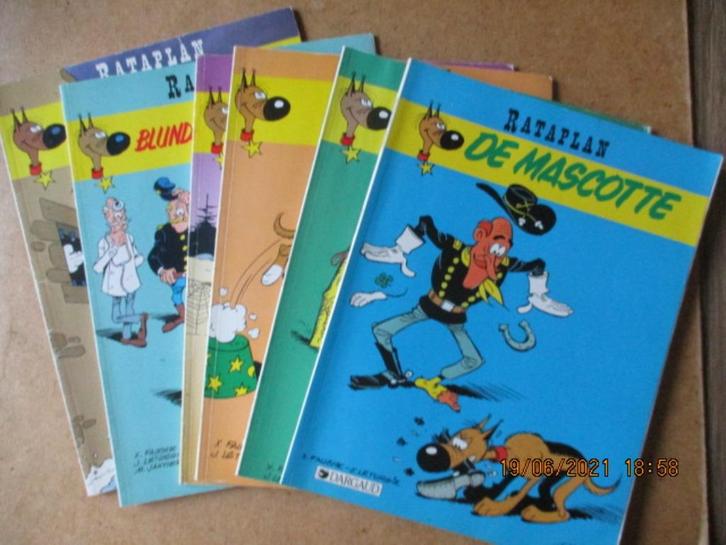 adv3611 rataplan, Boeken, Stripboeken, Gelezen, Ophalen