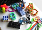 Fidget Behendigheidsspellen~Doos vol~Diversen en puzzel, Ophalen of Verzenden, Minder dan 500 stukjes, Zo goed als nieuw, Rubik's of 3D-puzzel