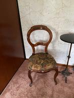 biedemeier stoel met gobelin stof - ophalen oostvoorne, Antiek en Kunst, Antiek | Meubels | Stoelen en Banken, Ophalen of Verzenden