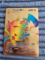 Pokemon pikachu vmax ps 600 gold, lucario vmax460, Ophalen of Verzenden, Zo goed als nieuw