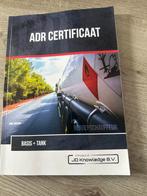 ADR Certificaat Basis + Tank - Beroepschauffeur, Verzenden, Zo goed als nieuw, Overige onderwerpen
