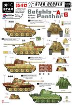 35-912, Befehls Panther Ausf A and G, Hobby en Vrije tijd, Modelbouw | Auto's en Voertuigen, Overige merken, Tank, 1:32 tot 1:50