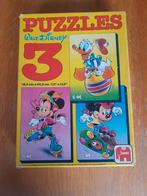 3 puzzels Walt Disney, Verzamelen, Ophalen of Verzenden, Gebruikt, Overige typen