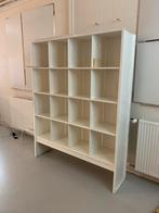 Metalen Postkast/Boekenkast - Wit - 135cm breed, Huis en Inrichting, Kasten | Boekenkasten, Ophalen, Met plank(en), Gebruikt, 100 tot 150 cm