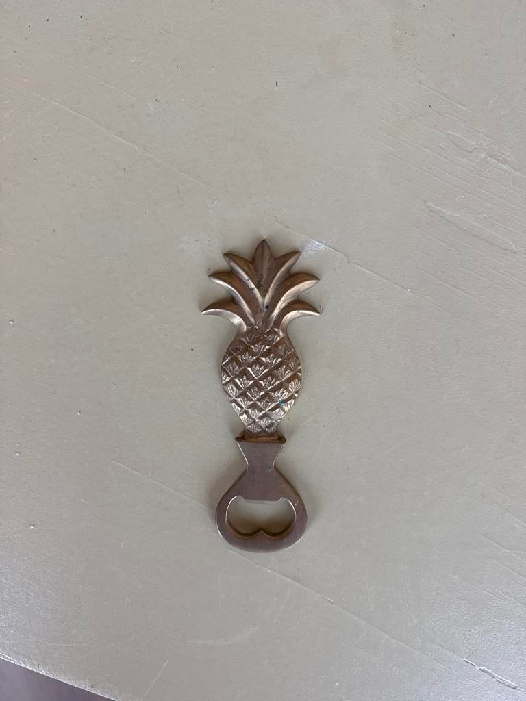 Vintage Ananas Flesopener, Ophalen of Verzenden, Gebruikt