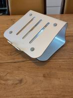 Aluminium laptopstandaard zilver (Bestand TI-Station), Computers en Software, Laptopstandaarden, Ophalen, Zo goed als nieuw, Bestand