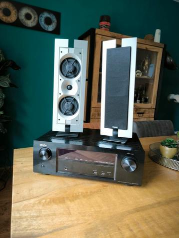 Denon met Pioneer speakers . beschikbaar voor biedingen