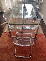 Te koop tafel met 6 stoelen en lamp, Huis en Inrichting, Ophalen of Verzenden