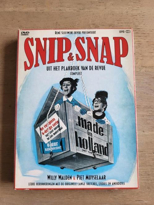 dvd snip en snap, Cd's en Dvd's, Dvd's | Cabaret en Sketches, Gebruikt, Alle leeftijden, Ophalen of Verzenden