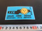 sticker Voorthuizen LZE LUIGJES ZONNE ENERGIE Mpzartlaan 1, Ophalen, Zo goed als nieuw, Sticker