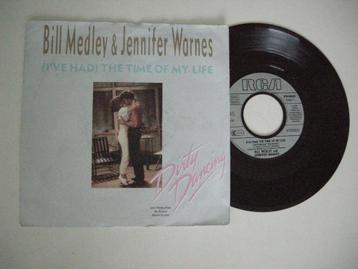 Bill Medley Jennifer Warnes  Time Of My Life -7'' vinyl zgan beschikbaar voor biedingen