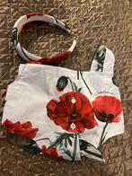 Dolce&Gabbana blouse en haarband maat 116 origineel zgan, Meisje, Dolce & Gabbana, Overhemd of Blouse, Ophalen of Verzenden
