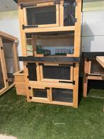 Nieuwe konijnen hokken, Dieren en Toebehoren, Knaagdieren en Konijnen | Hokken en Kooien, 110 cm of meer, Ophalen of Verzenden