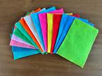 Vilt assorti pakket 15 kleuren, Hobby en Vrije tijd, Ophalen of Verzenden, Zo goed als nieuw, Los Vilt