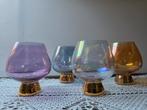 Set van 4 grote cognac glazen, Ophalen of Verzenden, Zo goed als nieuw, Overige typen