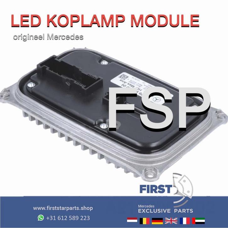 A2179003402 LED KOPLAMP MODULE Mercedes KOPLAMPMODULE, Auto-onderdelen, Verlichting, Mercedes-Benz, Gebruikt, Ophalen of Verzenden