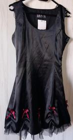 Mooie nieuwe zwarte lolita/ gothic / fantasy jurk S, Kleding | Dames, Jurken, Nieuw, Ophalen of Verzenden