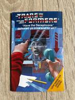 Transformers G1; 1985 Mail away folder, G1, Ophalen of Verzenden, Gebruikt, Overige rassen