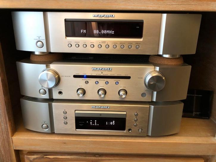 Marantz PM6005, ST6003 & CD5004 Set - Topstaat!, Audio, Tv en Foto, Versterkers en Receivers, Zo goed als nieuw, Stereo, 120 watt of meer