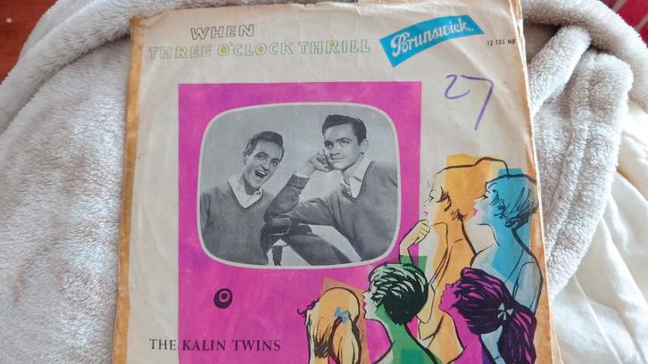 Kalin Twins - When / Three O'Clock Thrill - Vinyl Single, Cd's en Dvd's, Vinyl Singles, Gebruikt, Single, Overige genres, 7 inch