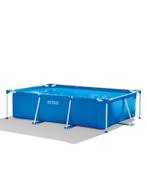 Intex zwembad 300 x 200 x 75 | Rechthoekig frame zwembad, Tuin en Terras, Zwembaden, Ophalen, Zo goed als nieuw, 200 tot 400 cm