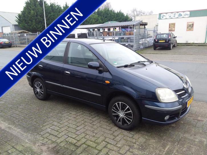 Nissan Almera Tino 1.8 Tekna (bj 2005), Auto's, Nissan, Bedrijf, Te koop, Almera Tino, ABS, Achteruitrijcamera, Airbags, Airconditioning