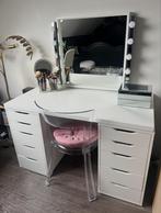 Ikea kaptafel Alex (bureau), Huis en Inrichting, Tafels | Kaptafels, Ophalen, Gebruikt, 100 tot 150 cm, Minder dan 100 cm