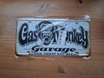 Gas monkey metalen bord (Nieuw), Ophalen of Verzenden, Nieuw