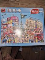 King Puzzel 1000 stukjes - Piccadilly Circus, Ophalen of Verzenden, 500 t/m 1500 stukjes, Gebruikt, Legpuzzel