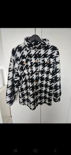 Zwart-wit jasje met pied-de-poule motief, Maat 38/40 (M), Zwart, Ophalen of Verzenden, Onbekend