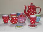 Oilily Koffiepot, melk- en suikerpotje, 5 bekers etc, Huis en Inrichting, Overige typen, Ophalen of Verzenden, Zo goed als nieuw