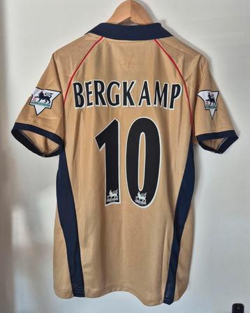 Nieuw Nike Arsenal shirt 2001/2002 Bergkamp 10 maat large beschikbaar voor biedingen