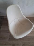 Tirup Draaistoel met Chromen Voet, Huis en Inrichting, Ophalen, Gebruikt, Wit, Metaal