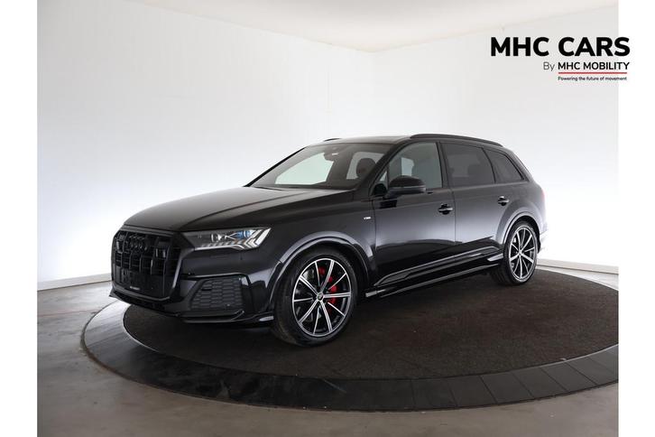 Audi Q7 60 TFSI e quattro Pro Line S Competition | | B&O Aud, Auto's, Audi, Bedrijf, Te koop, Q7, 360° camera, 4x4, ABS, Achteruitrijcamera