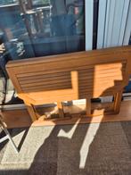 Tuintafel, Tuin en Terras, Ophalen of Verzenden, Zo goed als nieuw, Vierkant, Hout
