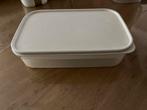 Tupperware Bak - 28x18x6,5 cm, Ophalen of Verzenden, Zo goed als nieuw, Wit, Bak of Kom