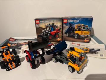 Technisch LEGO technic 9390 + 42147 + 42116 auto's beschikbaar voor biedingen