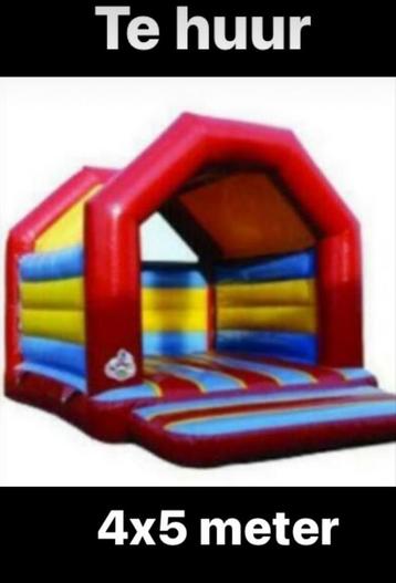 Te huur springkussen 3x4 of 4x5 vanaf € 65 beschikbaar voor biedingen