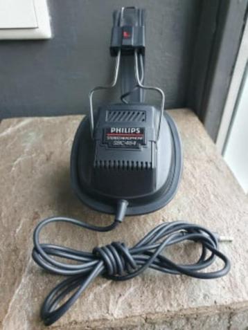 Zgan vintage Philips koptelefoon (stereo headphone) SBC 484. beschikbaar voor biedingen
