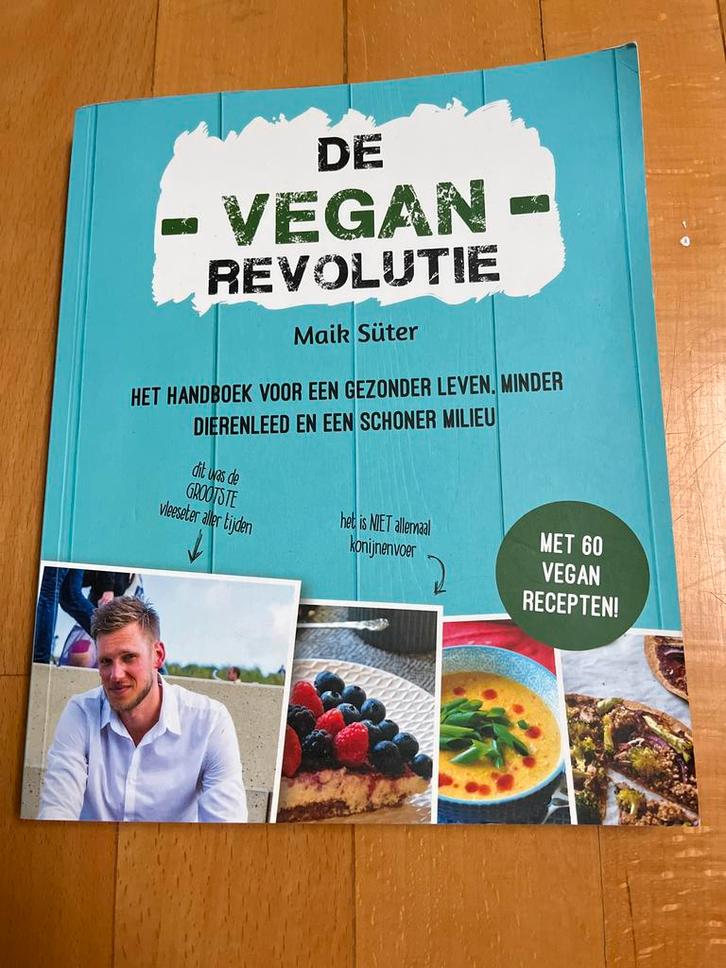 De Vegan Revolutie - Maik Suter, Boeken, Kookboeken, Zo goed als nieuw, Voorgerechten en Soepen, Overige gebieden, Gezond koken