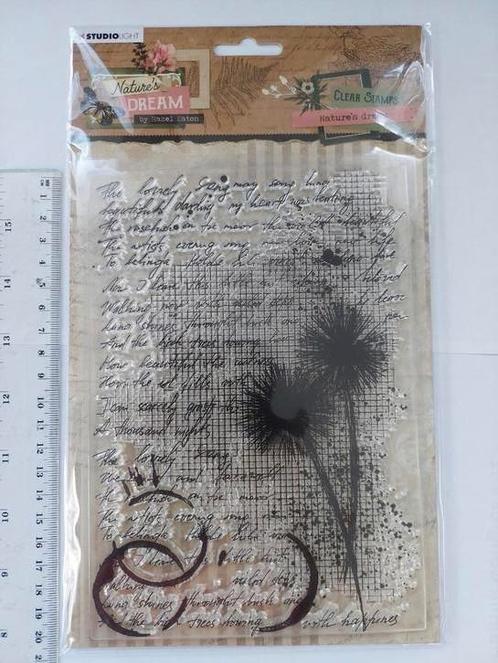 Nieuw Clearstamp Nature's Dream, Hobby en Vrije tijd, Stempelen, Nieuw, Clearstamp, Ophalen