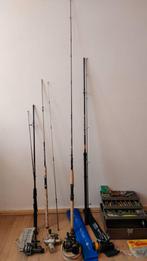 Hengels roofvis complete set, Watersport en Boten, Hengelsport | Roofvissen, Ophalen, Zo goed als nieuw, Complete set