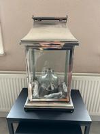 ZILVERKLEURIGE LANTAARN, 50 tot 75 cm, Ophalen of Verzenden, Zo goed als nieuw, Metaal