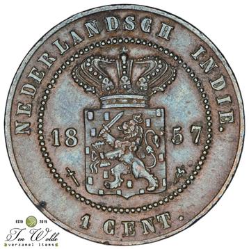 Nederlands-Indië 1 Cent 1857 beschikbaar voor biedingen