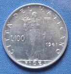 Vaticaanstad 100 lire 1961 Km 64, Verzenden, Overige landen, Losse munt